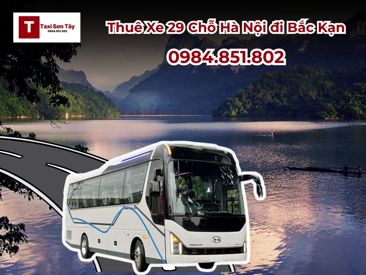 Thue xe 29 cho ha noi di bac kan