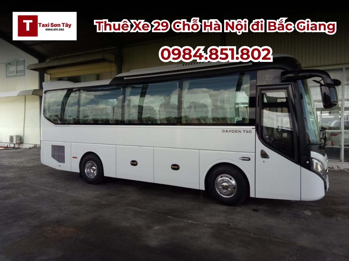 Thue xe 29 cho ha noi di bac giang